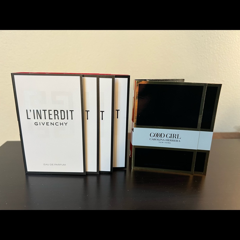 Fragrance samples
